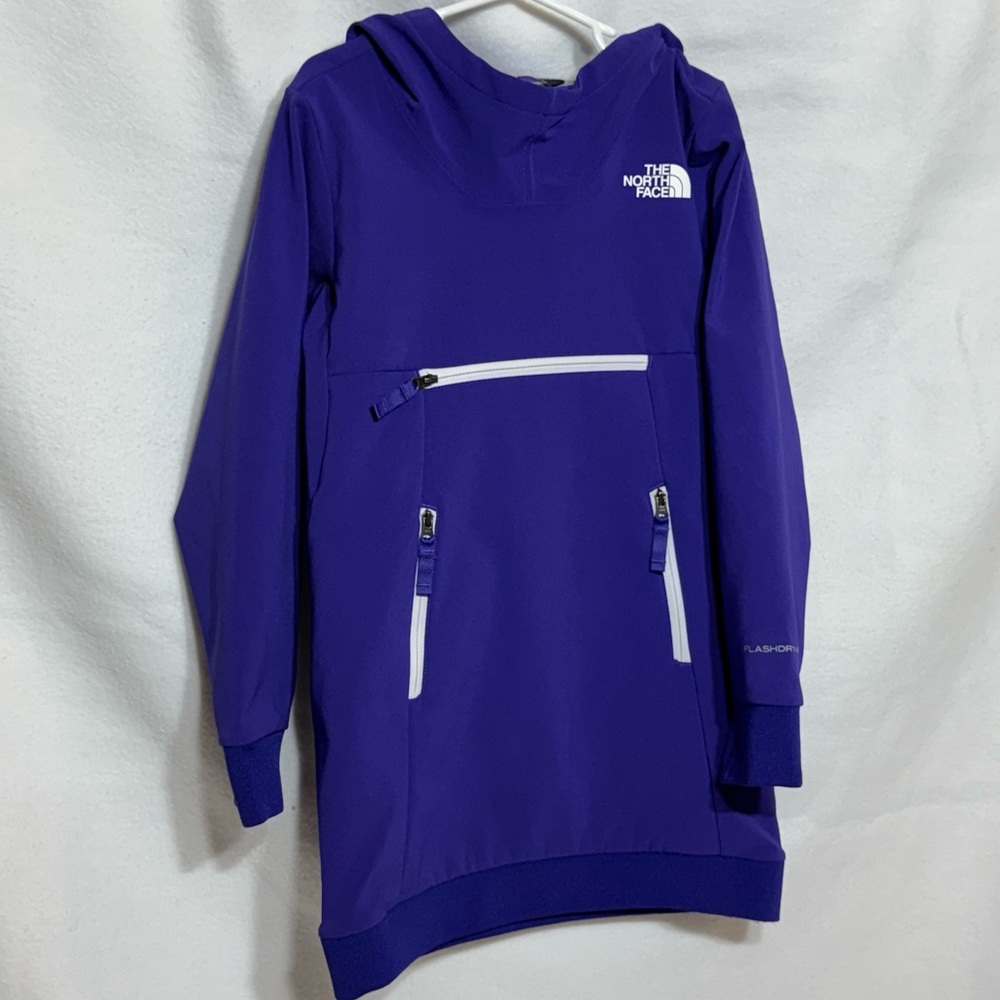 The North Face Purple Hooded Pullover
